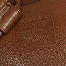 Burberrys Shoulder Bag Leather Brown Auth BA826-14