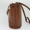 Burberrys Shoulder Bag Leather Brown Auth BA826-5