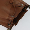 Burberrys Shoulder Bag Leather Brown Auth BA826-6