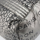 CHANEL Unlimited Tote Bag Nylon Silver CC Auth BA8260-11