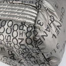 CHANEL Unlimited Tote Bag Nylon Silver CC Auth BA8260-13