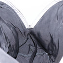 CHANEL Unlimited Tote Bag Nylon Silver CC Auth BA8260-18