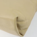 CHANEL Tote Bag Lamb Skin Beige Gold CC Auth BA8261-12