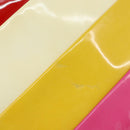 CHANEL Tote Bag Enamel Multicolor Gold CC Auth BA8262-9