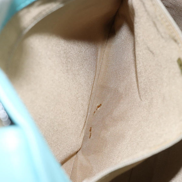 CHANEL Tote Bag Enamel Multicolor Gold CC Auth BA8262