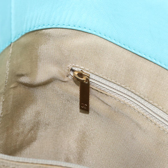 CHANEL Tote Bag Enamel Multicolor Gold CC Auth BA8262