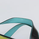 CHANEL Tote Bag Enamel Multicolor Gold CC Auth BA8262-14