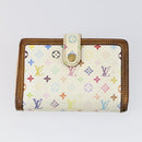 LOUIS VUITTON Epi Monogram Multicolor Wallet 4 Set White Yellow Auth BA8266-12
