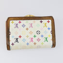 LOUIS VUITTON Epi Monogram Multicolor Wallet 4 Set White Yellow Auth BA8266-13