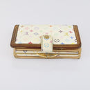 LOUIS VUITTON Epi Monogram Multicolor Wallet 4 Set White Yellow Auth BA8266-14