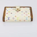 LOUIS VUITTON Epi Monogram Multicolor Wallet 4 Set White Yellow Auth BA8266-15