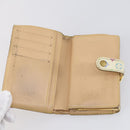 LOUIS VUITTON Epi Monogram Multicolor Wallet 4 Set White Yellow Auth BA8266-17