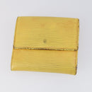 LOUIS VUITTON Epi Monogram Multicolor Wallet 4 Set White Yellow Auth BA8266-20