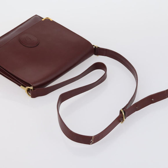 CARTIER Loewe DOLCE&GABBANA Bag Leather Canvas 3 Set Brown Bordeaux Auth BA8267