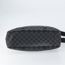 LOUIS VUITTON Damier Graphite Tadao Shoulder Bag 2way N51192 LV Auth BA8269-11