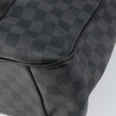 LOUIS VUITTON Damier Graphite Tadao Shoulder Bag 2way N51192 LV Auth BA8269-14