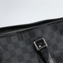 LOUIS VUITTON Damier Graphite Tadao Shoulder Bag 2way N51192 LV Auth BA8269-16