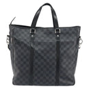 LOUIS VUITTON Damier Graphite Tadao Shoulder Bag 2way N51192 LV Auth BA8269-3