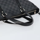 LOUIS VUITTON Damier Graphite Tadao Schoudertas 2-weg N51192 LV Auth BA8269-7