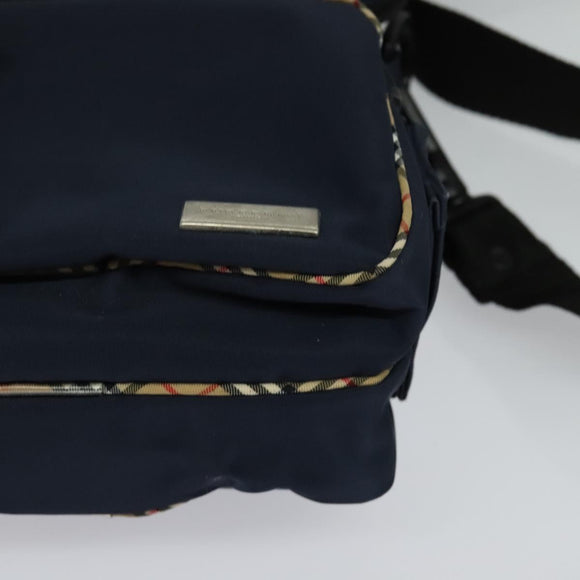 BURBERRY Shoulder Bag Nylon Navy Auth BA827