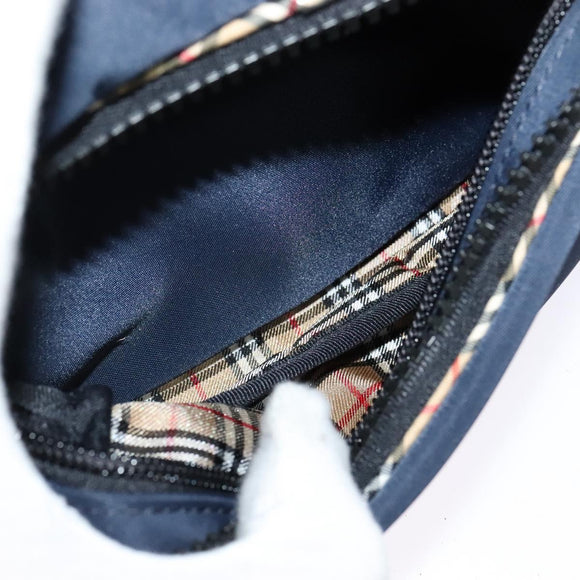 BURBERRY Shoulder Bag Nylon Navy Auth BA827