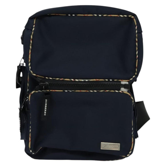 BURBERRY Shoulder Bag Nylon Navy Auth BA827