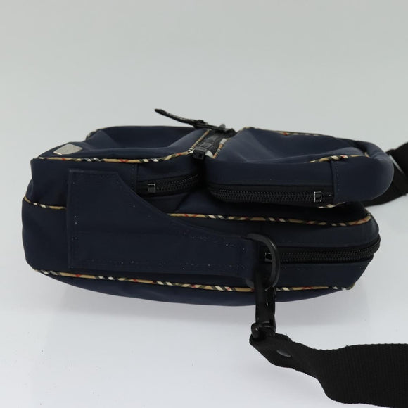 BURBERRY Shoulder Bag Nylon Navy Auth BA827