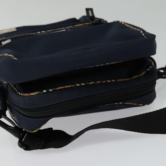 BURBERRY Shoulder Bag Nylon Navy Auth BA827