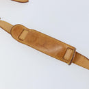 LOUIS VUITTON Nume leather Strap Leather 40.2""-47.2"" Beige LV Auth BA8270-10