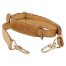 LOUIS VUITTON Nume leather Strap Leather 40.2""-47.2"" Beige LV Auth BA8270-2