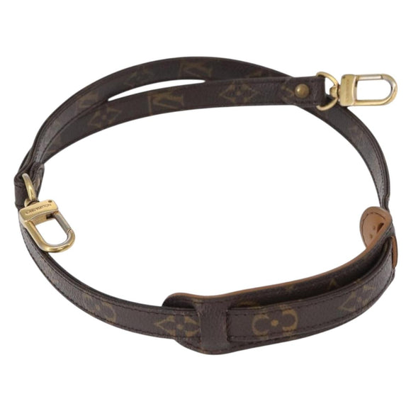 LOUIS VUITTON Monogram Shoulder Strap 38.2"" LV Auth BA8271