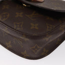 LOUIS VUITTON Monogram Saint Cloud PM Shoulder Bag M51244 LV Auth BA8274-15