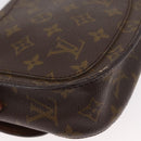 LOUIS VUITTON Monogram Saint Cloud PM Shoulder Bag M51244 LV Auth BA8274-16
