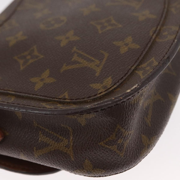 LOUIS VUITTON Monogram Saint Cloud PM Shoulder Bag M51244 LV Auth BA8274
