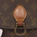 LOUIS VUITTON Monogram Saint Cloud PM Shoulder Bag M51244 LV Auth BA8274-18