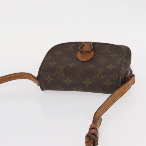LOUIS VUITTON Monogram Saint Cloud PM Shoulder Bag M51244 LV Auth BA8274