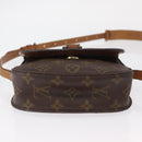 LOUIS VUITTON Monogram Saint Cloud PM Shoulder Bag M51244 LV Auth BA8274-5