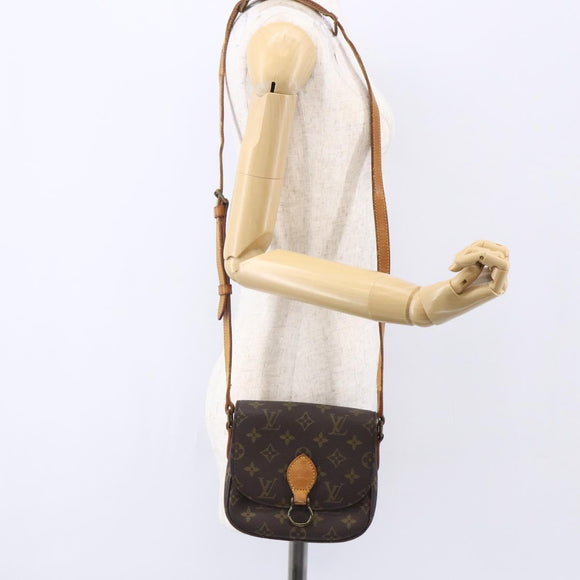 LOUIS VUITTON Monogram Saint Cloud PM Shoulder Bag M51244 LV Auth BA8275