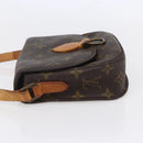 LOUIS VUITTON Monogram Saint Cloud PM Shoulder Bag M51244 LV Auth BA8275-3