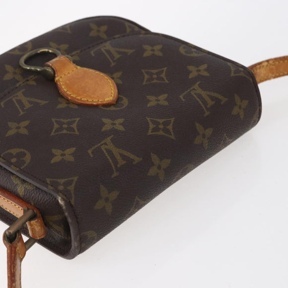 LOUIS VUITTON Monogram Saint Cloud PM Shoulder Bag M51244 LV Auth BA8275