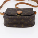 LOUIS VUITTON Monogram Saint Cloud PM Shoulder Bag M51244 LV Auth BA8275-5