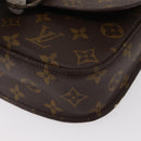 LOUIS VUITTON Monogram Saint Cloud MM Shoulder Bag M51243 LV Auth BA8276-16