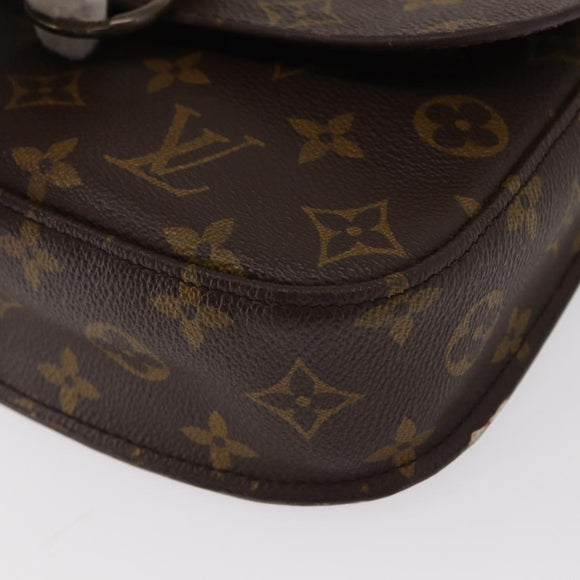 LOUIS VUITTON Monogram Saint Cloud MM Shoulder Bag M51243 LV Auth BA8276