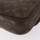 LOUIS VUITTON Monogram Saint Cloud MM Shoulder Bag M51243 LV Auth BA8276-17