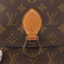 LOUIS VUITTON Monogram Saint Cloud MM Shoulder Bag M51243 LV Auth BA8276-18