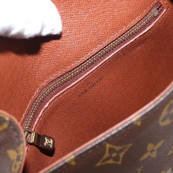 LOUIS VUITTON Monogram Saint Cloud MM Shoulder Bag M51243 LV Auth BA8276