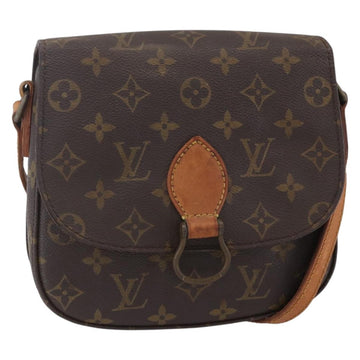 LOUIS VUITTON Monogram Saint Cloud MM Shoulder Bag M51243 LV Auth BA8277