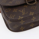 LOUIS VUITTON Monogram Saint Cloud MM Shoulder Bag M51243 LV Auth BA8277-11