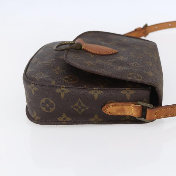 LOUIS VUITTON Monogram Saint Cloud MM Shoulder Bag M51243 LV Auth BA8277