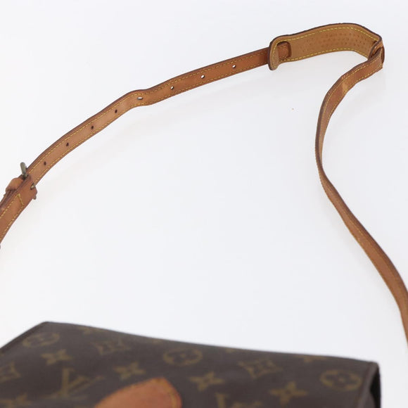 LOUIS VUITTON Monogram Saint Cloud MM Shoulder Bag M51243 LV Auth BA8277